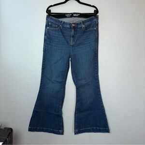 Torrid Sky High A Line Blue Flare Jeans